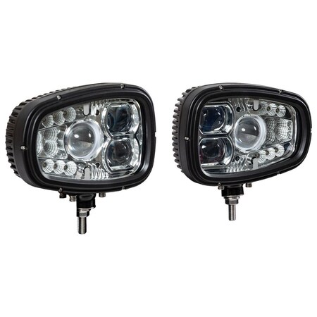 Aftermarket UNIVERSAL HEATED LED SNOW PLOW HEADLIGHTS 1312000